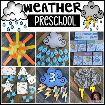 Preview of Weather Activities and Lesson Plans Unit for Preschool