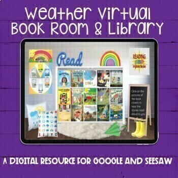 Preview of Weather Virtual Book Room/Digital Library