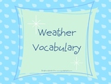 Weather Vocabulary