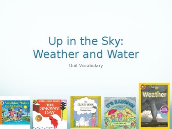 Preview of Weather Vocabulary