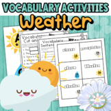 Weather Vocabulary Activities