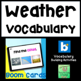 Weather Boom Cards for Vocabulary Development
