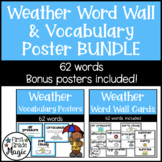 Weather Vocabulary Word Bundle