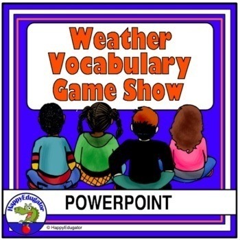 Preview of Weather Vocabulary You Should Know Quiz Show PowerPoint Game