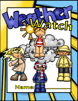Preview of Weather Watch Lapbook (PREVIOUS AB CURRICULUM)