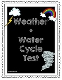 Weather & Water Cycle Test