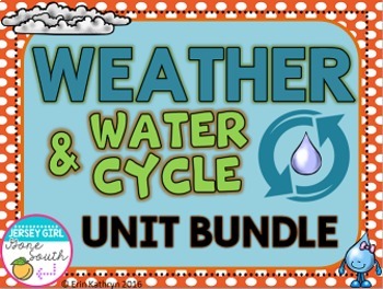 Preview of Weather & Water Cycle Unit Bundle