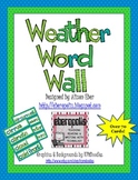 Weather & Water Cycle Word Wall