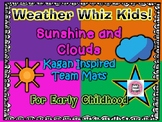 Weather Whiz Kids Sunshine and Clouds Kagan Inspired Team Mats