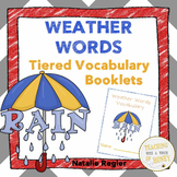 Weather Vocabulary Activity - Weather Words Differentiated