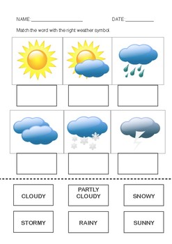 weather worksheet by rosie smith teachers pay teachers