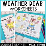 Weather Worksheets, Crafts, Workbook | Weather Bear Activi