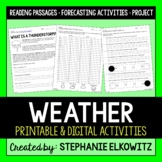 Weather Unit Activities | Printable & Digital | Immersive Reader