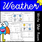 Weather Write the Room Center or Morning Work Kindergarten