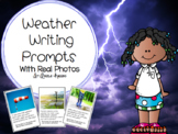 #byebye2020 Weather Writing Prompts with Real Pictures
