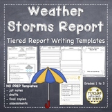 Severe Weather Project | Weather Storms Report Writing Templates