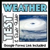Weather and Atmosphere Test and Study Guide