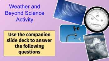 Preview of Weather and Beyond Science Activity