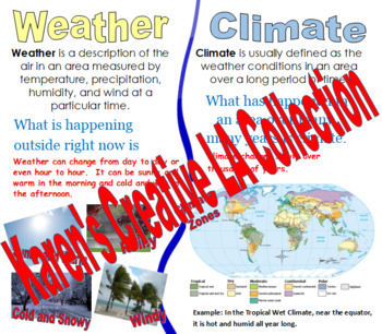 Preview of Weather and Climate 18 X 16 Poster