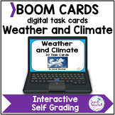 Weather and Climate Boom Cards Google™ Classroom Science Centers