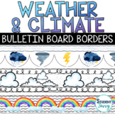 Weather and Climate Bulletin Board Borders | Weather Borders