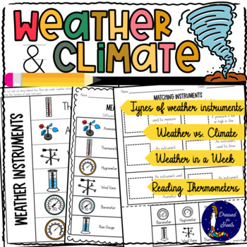 Preview of Weather and Climate Digital & Print BUNDLE