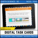 Weather and Climate Digital Task Cards - Boom Cards