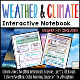 Weather Interactive Notebook | Weather and Climate | Sever