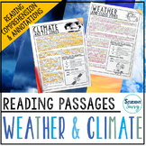Weather Reading Passages - Questions - Annotations | Weath