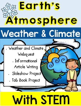 Preview of Weather and Climate Research Webquest with STEM