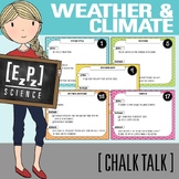 Weather and Climate Review Activity | Chalk Talk Drawing S