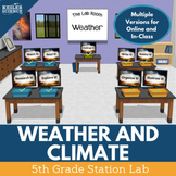 Weather and Climate - Student-Led Station Lab - 5th Grade