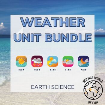 Preview of Weather and Climate Bundle| Earth Science Interactive Notebook | Middle School