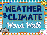 Weather and Climate Word Wall