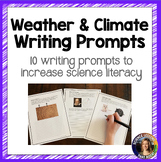 Weather and Climate Writing Prompts