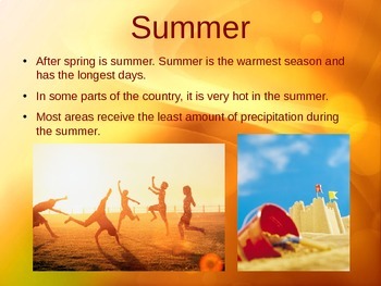 Weather and Four Seasons Po... by Mrs Suson | Teachers Pay Teachers