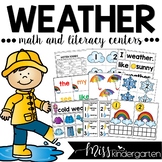 Weather and Seasons Activities & Centers for Preschool and