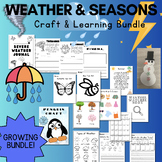 Weather and Seasons GROWING BUNDLE- Learning Books and Sea