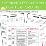 Weather and Seasons Lesson Plan - Weather Activities ESL