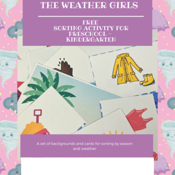 Dress the Weather and Season Life Skills Special Ed Spring Summer Clothes  Sort