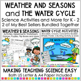 Weather and Seasons & The Water Cycle - Science Unit Bundle