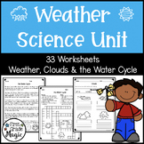 Weather and the Water Cycle Science Unit - Passages and Wo