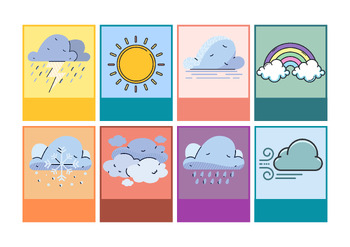 Preview of Weather flesh cards