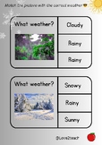 Weather matching activity