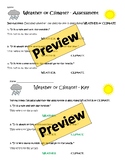 Weather or Climate? Assessment Activity