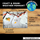 Weather pennant - for classes and homeschooling