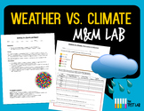 Weather vs. Climate M&M Lab Activity Averages Mean Median Mode
