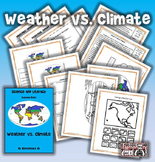 Weather vs. Climate Science and Literacy Lesson Set (TEKS)