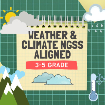 Preview of Weather vs. Climate Unit Plan