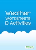Weather worksheets - 10 activities